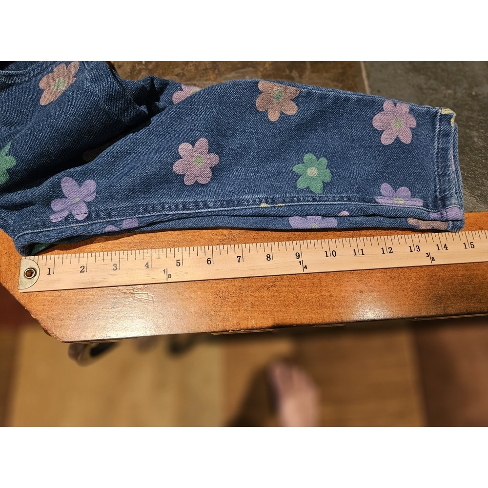Garanimals Girls Floral Jeans Sz 4T Bloomcore Play School - Picture 16 of 16